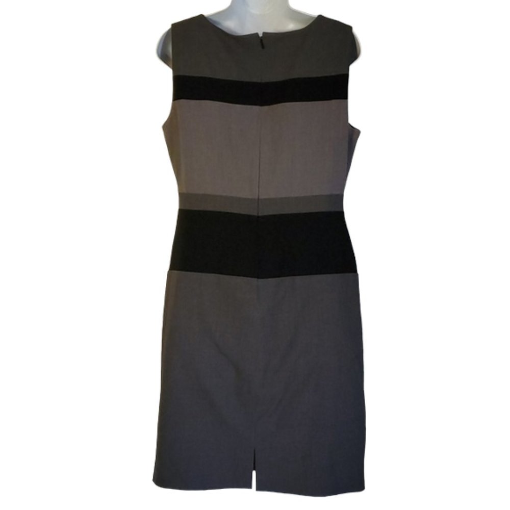 Nine West Color Block Stripe Sleeveless Dress - image 7